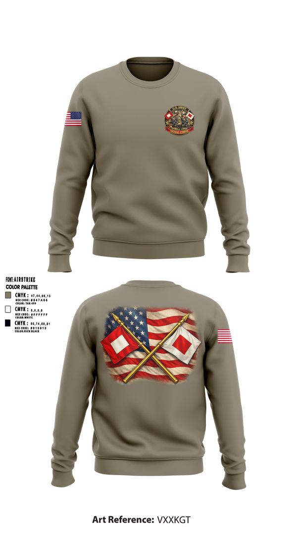 Crew Neck Sweatshirt, 163 S6, Army, Teamtime, Team time, sublimation, custom sports apparel, team uniforms, spirit wear, spiritwear, sports uniforms, custom shirts, team store, custom team store, fundraiser sports, apparel fundraiser