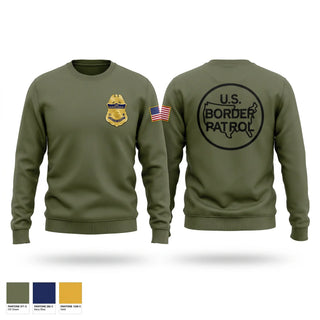 Crew Neck Sweatshirt, CBP, Police, Teamtime, Team time, sublimation, custom sports apparel, team uniforms, spirit wear, spiritwear, sports uniforms, custom shirts, team store, custom team store, fundraiser sports, apparel fundraiser