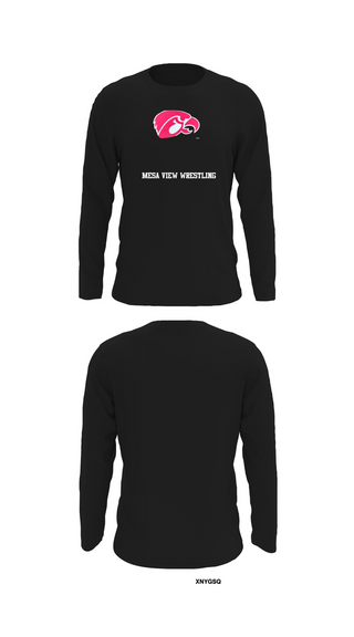 Long Sleeve Performance Shirt, Mesa View Wrestling, Wrestling, Teamtime, Team time, sublimation, custom sports apparel, team uniforms, spirit wear, spiritwear, sports uniforms, custom shirts, team store, custom team store, fundraiser sports, apparel fundraiser