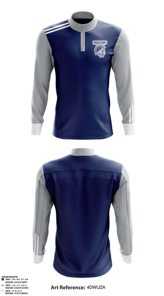 Quarter Zip Jacket, Fruitport Middle School Wrestling, Wrestling, Teamtime, Team time, sublimation, custom sports apparel, team uniforms, spirit wear, spiritwear, sports uniforms, custom shirts, team store, custom team store, fundraiser sports, apparel fundraiser