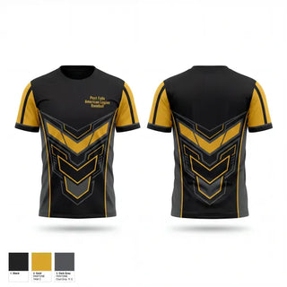 Short Sleeve Performance Shirt, Post Falls American Legion Baseball, Baseball, Teamtime, Team time, sublimation, custom sports apparel, team uniforms, spirit wear, spiritwear, sports uniforms, custom shirts, team store, custom team store, fundraiser sports, apparel fundraiser