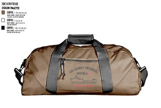Duffle Bag, MSV, Army, Teamtime, Team time, sublimation, custom sports apparel, team uniforms, spirit wear, spiritwear, sports uniforms, custom shirts, team store, custom team store, fundraiser sports, apparel fundraiser