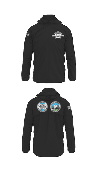 Windbreaker, SPECIAL INVESTIGATIONS UNIT, Police, Teamtime, Team time, sublimation, custom sports apparel, team uniforms, spirit wear, spiritwear, sports uniforms, custom shirts, team store, custom team store, fundraiser sports, apparel fundraiser