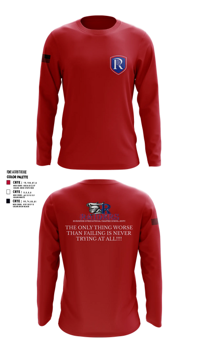 RICS Raiders 86682498 Long Sleeve Performance Shirt - 5
