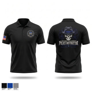 Short Sleeve Performance Polo, SAC Police Instructor, Police, Teamtime, Team time, sublimation, custom sports apparel, team uniforms, spirit wear, spiritwear, sports uniforms, custom shirts, team store, custom team store, fundraiser sports, apparel fundraiser