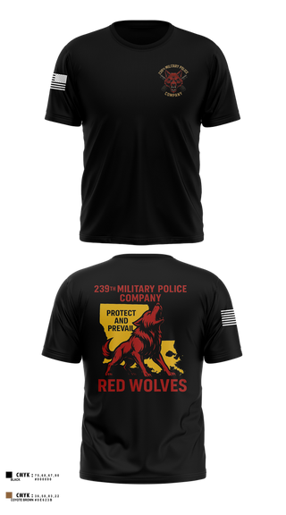 Old School Cotton Feel Shirt, 239th Military Police Company, , Teamtime, Team time, sublimation, custom sports apparel, team uniforms, spirit wear, spiritwear, sports uniforms, custom shirts, team store, custom team store, fundraiser sports, apparel fundraiser