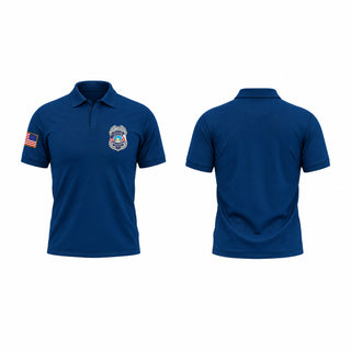 Short Sleeve Performance Polo, DCPS Police, Police, Teamtime, Team time, sublimation, custom sports apparel, team uniforms, spirit wear, spiritwear, sports uniforms, custom shirts, team store, custom team store, fundraiser sports, apparel fundraiser
