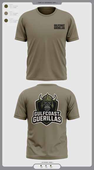 Old School Cotton Feel Shirt, Gulfcoast Guerillas, , Teamtime, Team time, sublimation, custom sports apparel, team uniforms, spirit wear, spiritwear, sports uniforms, custom shirts, team store, custom team store, fundraiser sports, apparel fundraiser