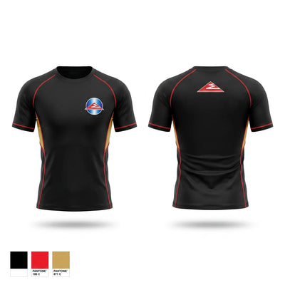 Edge Wrestling Short Sleeve Rash Guard Shirt - 1
