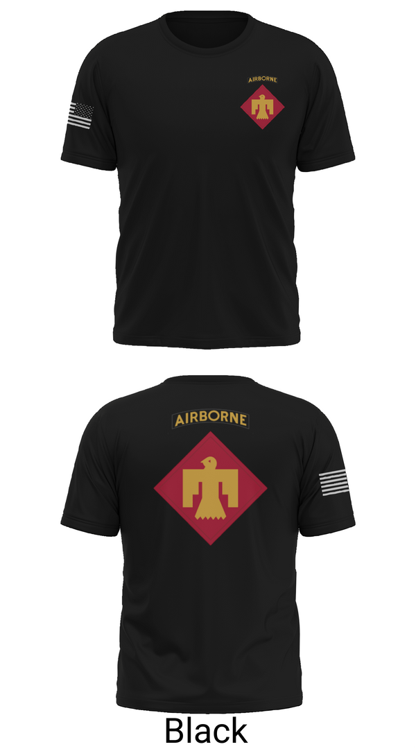 Old School Cotton Feel Shirt, 2-134 infantry, National Guard, Teamtime, Team time, sublimation, custom sports apparel, team uniforms, spirit wear, spiritwear, sports uniforms, custom shirts, team store, custom team store, fundraiser sports, apparel fundraiser