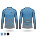 Winston Salem Tarheels 10u 60828261 Long Sleeve Performance Shirt 1