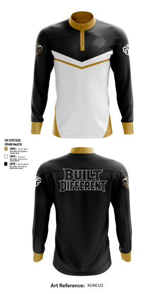 Quarter Zip Jacket, GYS, Spirit Store, Teamtime, Team time, sublimation, custom sports apparel, team uniforms, spirit wear, spiritwear, sports uniforms, custom shirts, team store, custom team store, fundraiser sports, apparel fundraiser