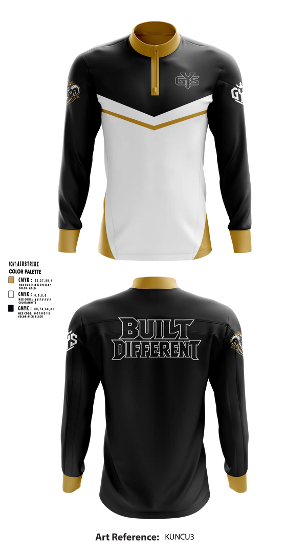 Quarter Zip Jacket, GYS, Spirit Store, Teamtime, Team time, sublimation, custom sports apparel, team uniforms, spirit wear, spiritwear, sports uniforms, custom shirts, team store, custom team store, fundraiser sports, apparel fundraiser