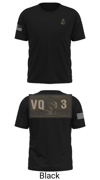 Short Sleeve Performance Shirt, VQ-3 DET TRVS, Navy, Teamtime, Team time, sublimation, custom sports apparel, team uniforms, spirit wear, spiritwear, sports uniforms, custom shirts, team store, custom team store, fundraiser sports, apparel fundraiser