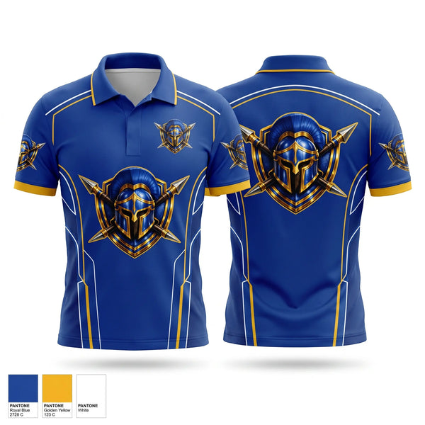 Short Sleeve Performance Polo, Sandusky Spartans, Men's Soccer, Teamtime, Team time, sublimation, custom sports apparel, team uniforms, spirit wear, spiritwear, sports uniforms, custom shirts, team store, custom team store, fundraiser sports, apparel fundraiser