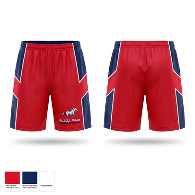 Plaza Park Pacers Athletic Shorts With Pockets - 1