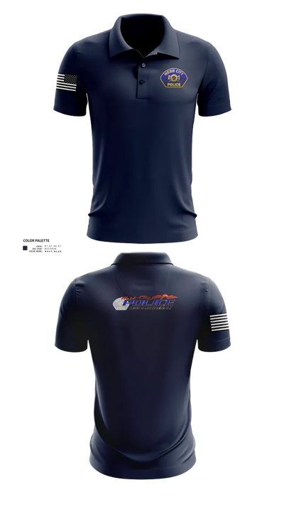 Webb City Police Department 58587049 Short Sleeve Performance Polo - 22