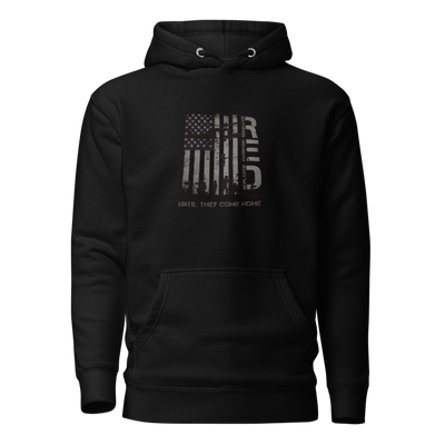 Flagpoles Honoring Our Veterans Unisex Hoodie - 1