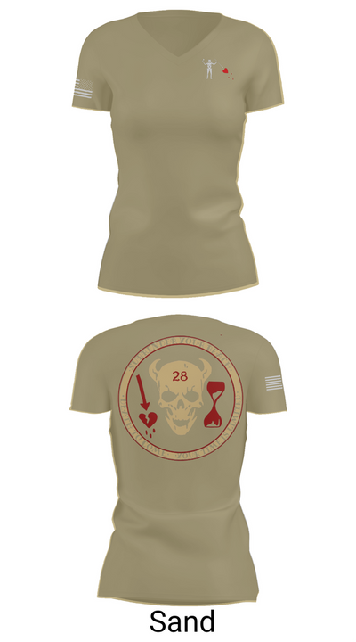 LCAC 28 25055270 Women's Short Sleeve V-neck Shirt - 84