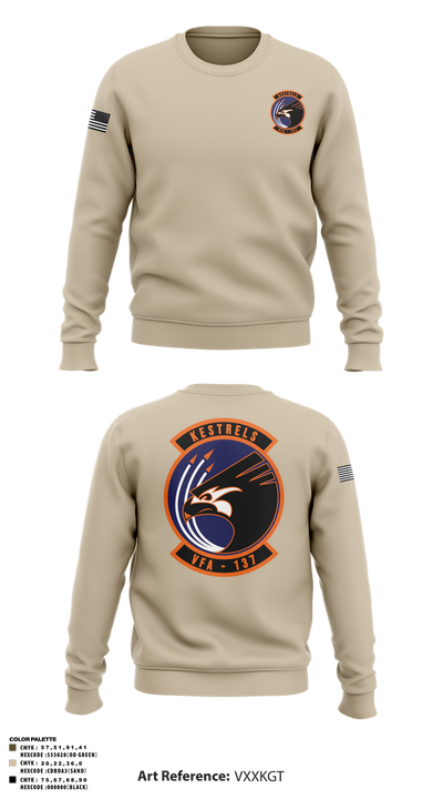 Kestrels 56714032 Crew Neck Sweatshirt - 2