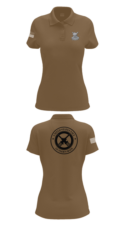 GUNNERSMATE 50688941 Women's Short Sleeve Performance Polo  - 14