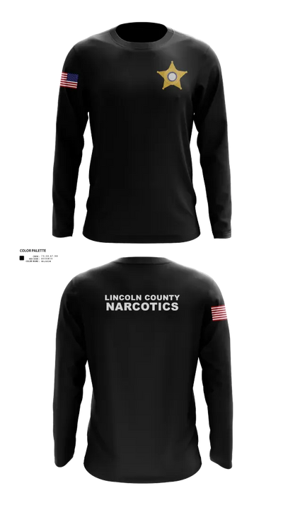 Lincoln County Narcotics 81046896 Long Sleeve Performance Shirt 21