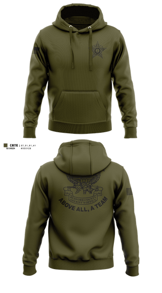 Hoodie, Bedford County Sheriff SWAT, Police, Teamtime, Team time, sublimation, custom sports apparel, team uniforms, spirit wear, spiritwear, sports uniforms, custom shirts, team store, custom team store, fundraiser sports, apparel fundraiser