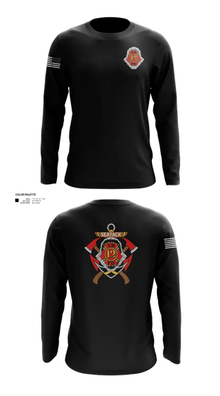 Long Sleeve Performance Shirt, Company 12, Fire Department, Teamtime, Team time, sublimation, custom sports apparel, team uniforms, spirit wear, spiritwear, sports uniforms, custom shirts, team store, custom team store, fundraiser sports, apparel fundraiser