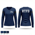 Range Township 28070862 Women's Long Sleeve V-neck Shirt - 1