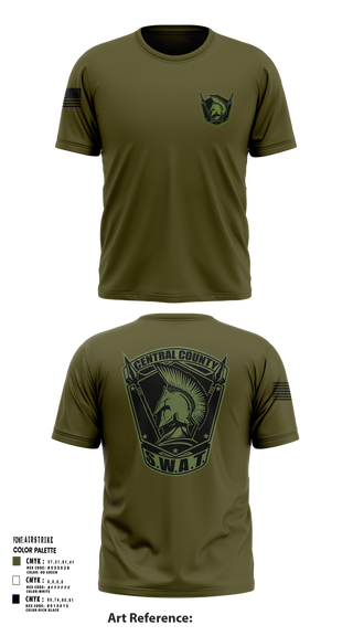 Short Sleeve Performance Shirt, Central County SWAT, , Teamtime, Team time, sublimation, custom sports apparel, team uniforms, spirit wear, spiritwear, sports uniforms, custom shirts, team store, custom team store, fundraiser sports, apparel fundraiser