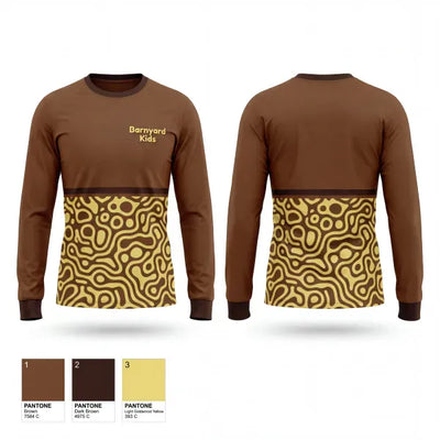 Barnyard Kids 18032185 Long Sleeve Performance Shirt 1