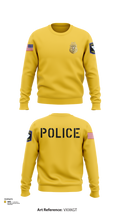 New Ellenton Police Department 612730 Crew Neck Sweatshirt - 2