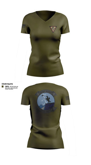 Womens Short Sleeve Vneck Shirt, Aircraft Recovery, Marines, Teamtime, Team time, sublimation, custom sports apparel, team uniforms, spirit wear, spiritwear, sports uniforms, custom shirts, team store, custom team store, fundraiser sports, apparel fundraiser