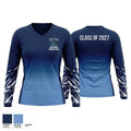 Northshore Panthers 44657053 Women's Long Sleeve V-neck Shirt - 1