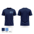 Louisiana Blue Crew Short Sleeve Performance Shirt - 2