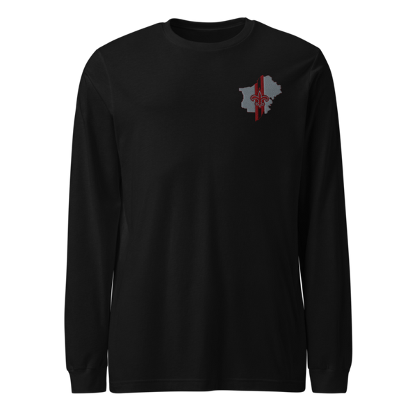 St Clair County Saints Unisex Long Sleeve Tee | Bella + Canvas 3501