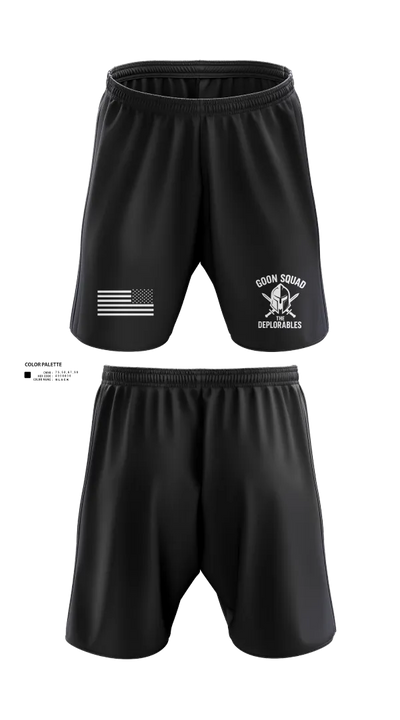 D Platoon 37319682 Athletic Shorts With Pockets - 100