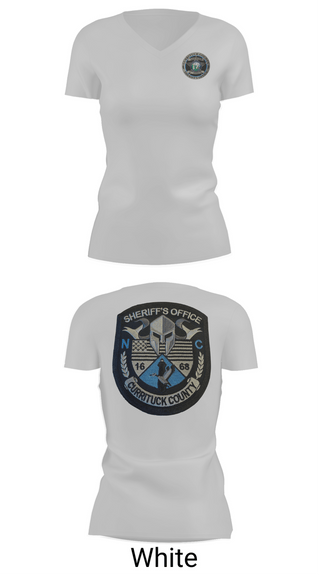 Womens Short Sleeve Vneck Shirt, Currituck county, Police, Teamtime, Team time, sublimation, custom sports apparel, team uniforms, spirit wear, spiritwear, sports uniforms, custom shirts, team store, custom team store, fundraiser sports, apparel fundraiser