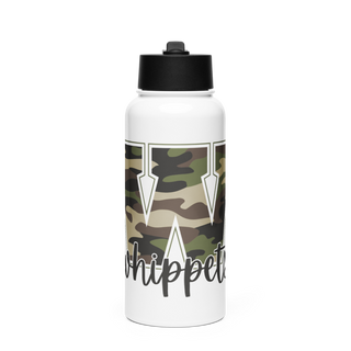 Freeland Whippets Stainless Steel Water Bottle with a Straw Lid