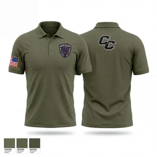 Short Sleeve Performance Polo, Curry College Police Department, Police, Teamtime, Team time, sublimation, custom sports apparel, team uniforms, spirit wear, spiritwear, sports uniforms, custom shirts, team store, custom team store, fundraiser sports, apparel fundraiser