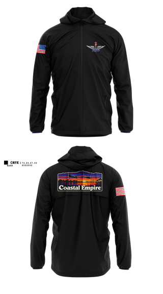 Windbreaker, 3/160th SOAR, Army, Teamtime, Team time, sublimation, custom sports apparel, team uniforms, spirit wear, spiritwear, sports uniforms, custom shirts, team store, custom team store, fundraiser sports, apparel fundraiser