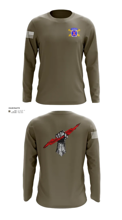 10mtn FIST 76072588 Long Sleeve Performance Shirt 152
