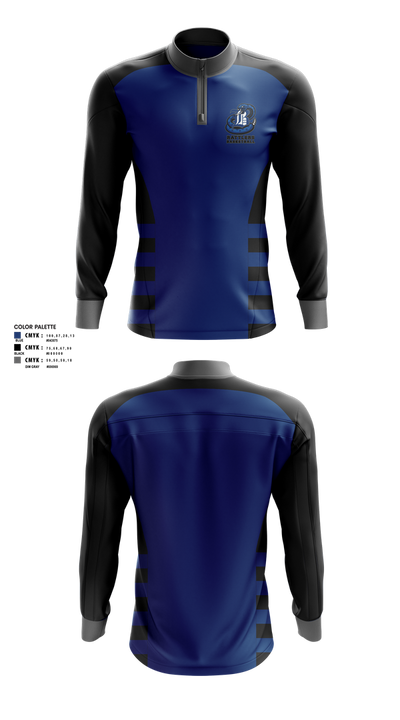 Rattlers 72579055 Quarter Zip Jacket - 1