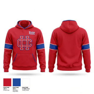 Hoodie, Wootton Patriots, Cheer, Teamtime, Team time, sublimation, custom sports apparel, team uniforms, spirit wear, spiritwear, sports uniforms, custom shirts, team store, custom team store, fundraiser sports, apparel fundraiser