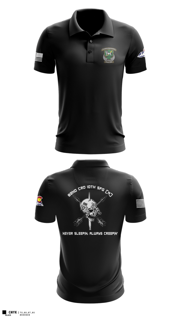 Short Sleeve Performance Polo, 82nd CRD, Army, Teamtime, Team time, sublimation, custom sports apparel, team uniforms, spirit wear, spiritwear, sports uniforms, custom shirts, team store, custom team store, fundraiser sports, apparel fundraiser