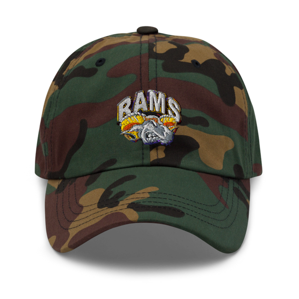 Brogden Rams 7424037 Classic Dad Hat | Yupoong 6245CM