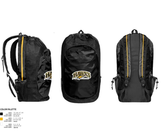 Gear Bag, Hazelwood Central Hawks Volleyball, Women's Volleyball, Teamtime, Team time, sublimation, custom sports apparel, team uniforms, spirit wear, spiritwear, sports uniforms, custom shirts, team store, custom team store, fundraiser sports, apparel fundraiser