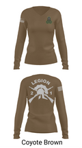 2-1 21461716 Women's Long Sleeve V-neck Shirt - 17