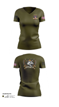 MCBH PMO MWD Section Women's Short Sleeve V-neck Shirt - 21