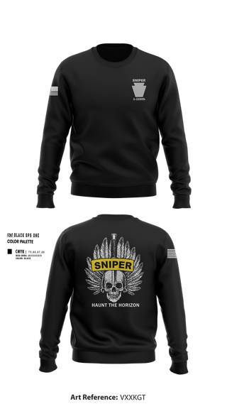 Crew Neck Sweatshirt, Snipers 1-109Snipers 1-109, National Guard, Teamtime, Team time, sublimation, custom sports apparel, team uniforms, spirit wear, spiritwear, sports uniforms, custom shirts, team store, custom team store, fundraiser sports, apparel fundraiser
